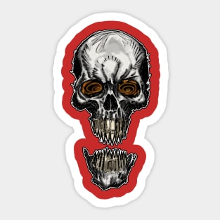 Bullet Teeth Sticker